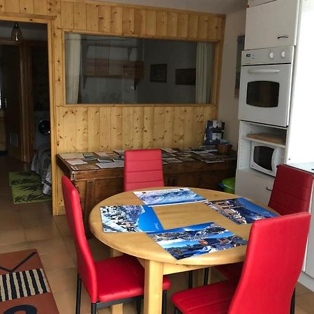 Ferienwohnung Chez Madeleine - Large T1 Mountain view Villar-Saint-Pancrace Exterior foto
